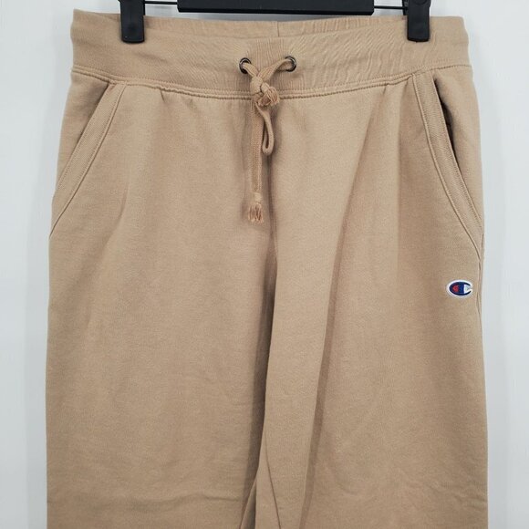 Champion Logo Print Fleece-lined Jogger Pull-on Drawstring Pants Medium Women - Picture 4 of 12